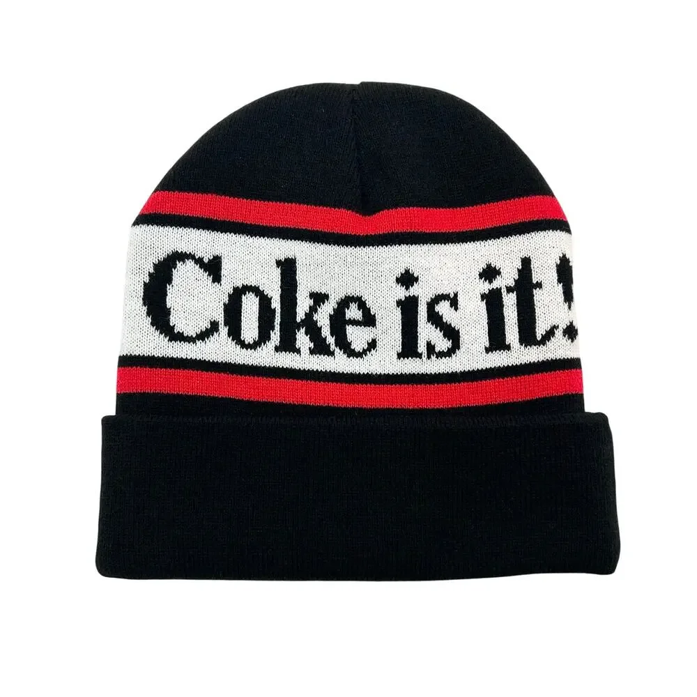 Coca‎ Cola Beanie Hat Coke is it! - Picture 2 of 9